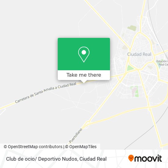 Club de ocio/ Deportivo Nudos map