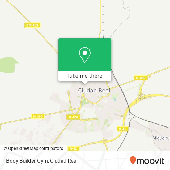 Body Builder Gym map