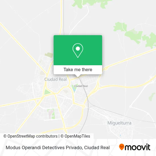 Modus Operandi Detectives Privado map