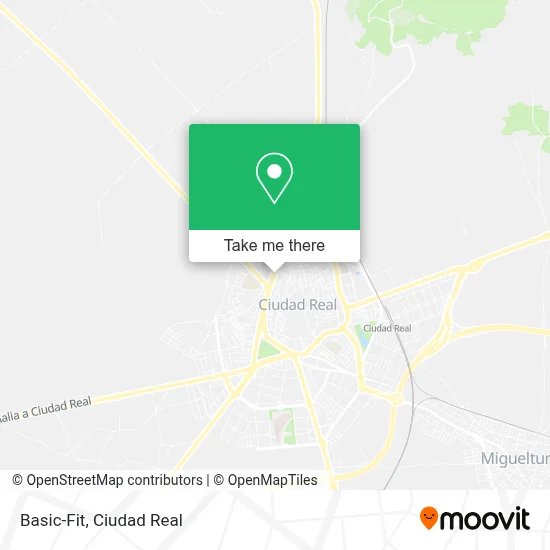 Basic-Fit map