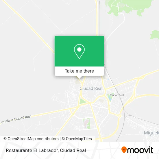 Restaurante El Labrador map