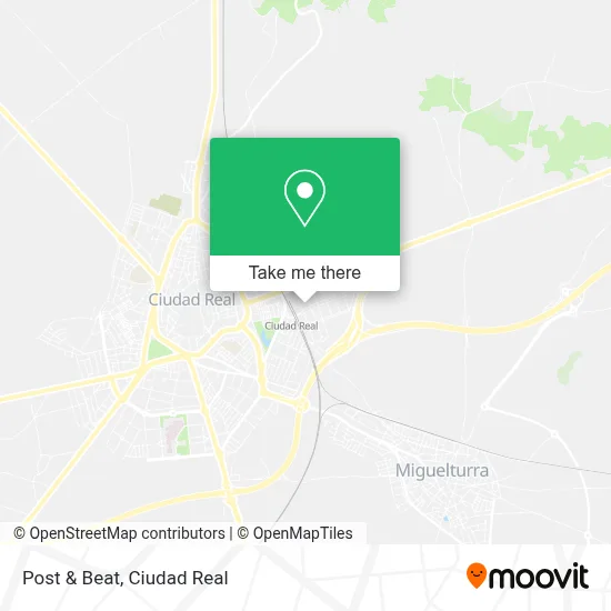 Post & Beat map