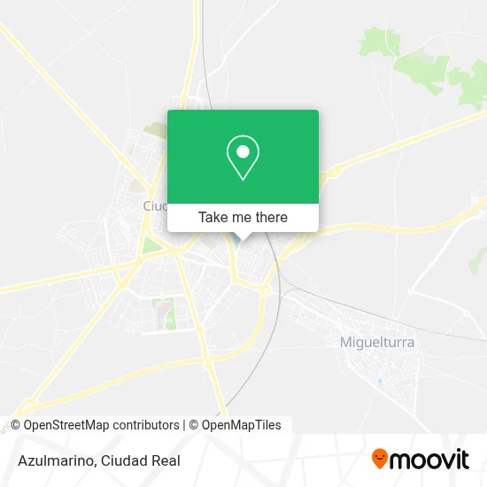 Azulmarino map