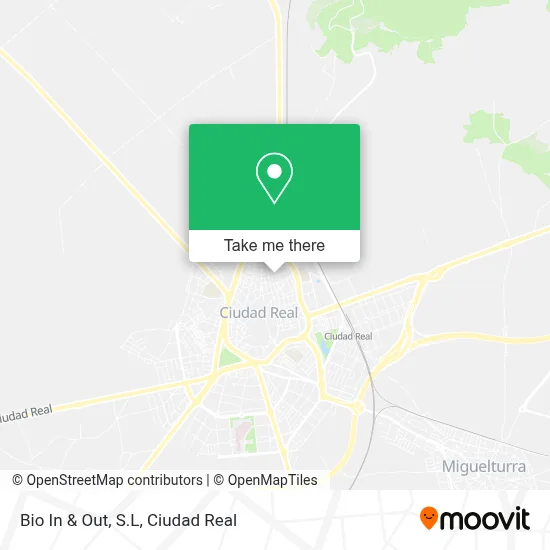 Bio In & Out, S.L map