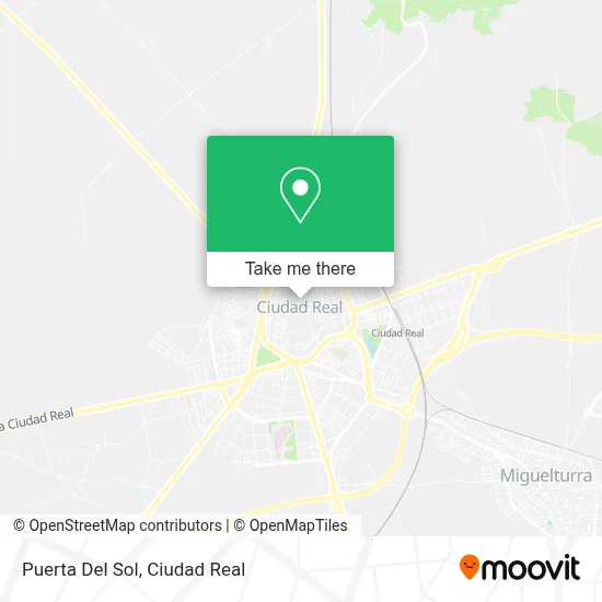 Puerta Del Sol map
