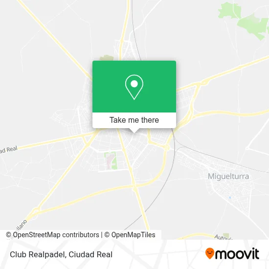 Club Realpadel map