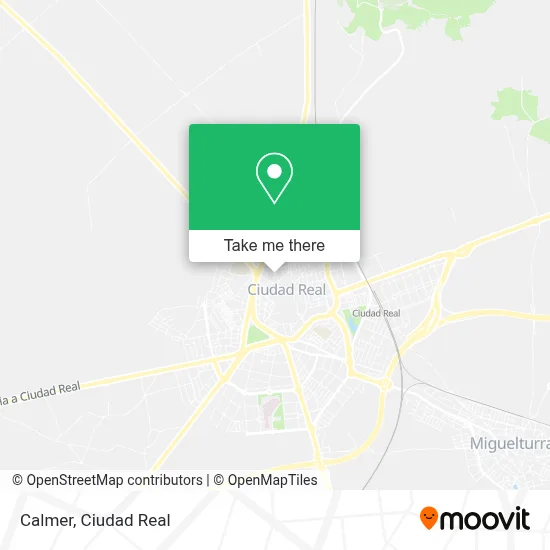 Calmer map