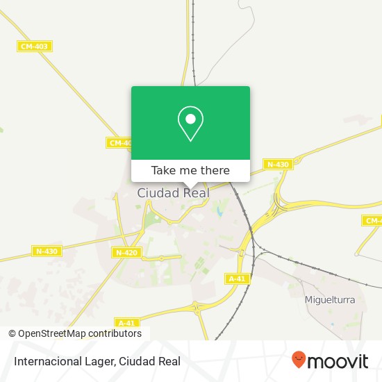 Internacional Lager, Calle Compás Santo Domingo, 11 13004 Ciudad Real map