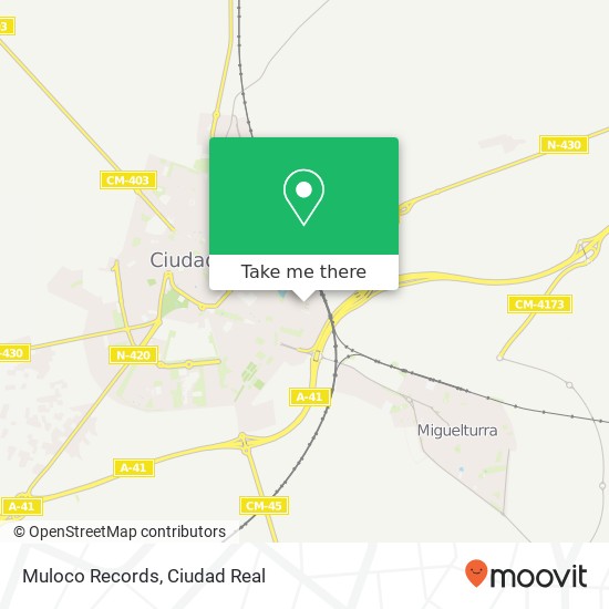 Muloco Records map