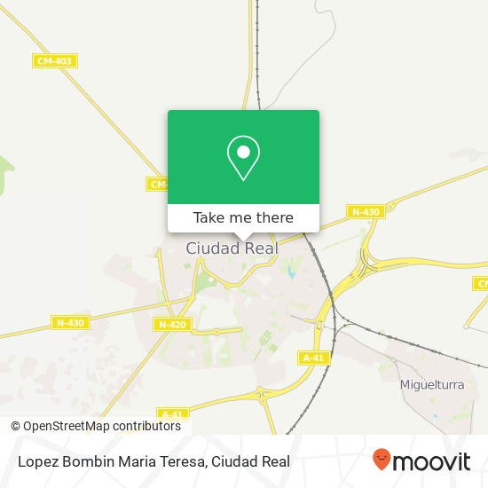 Lopez Bombin Maria Teresa map