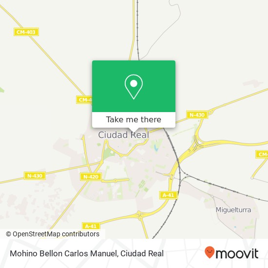 Mohino Bellon Carlos Manuel map