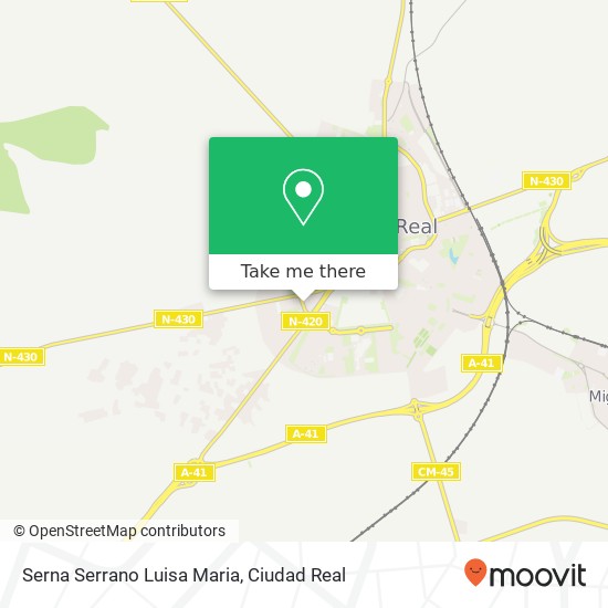 Serna Serrano Luisa Maria map