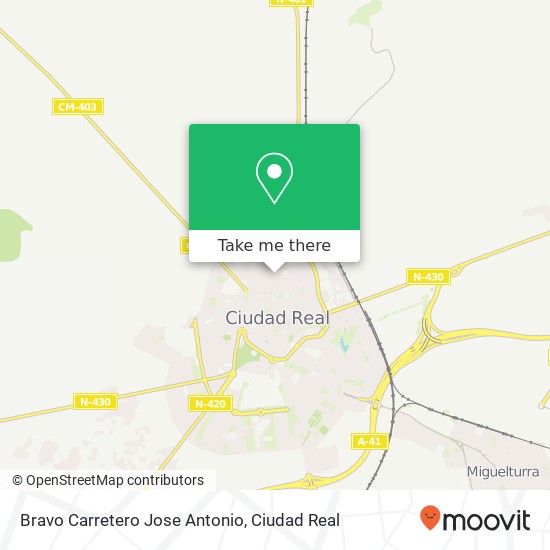 Bravo Carretero Jose Antonio map