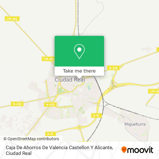 mapa Caja De Ahorros De Valencia Castellon Y Alicante