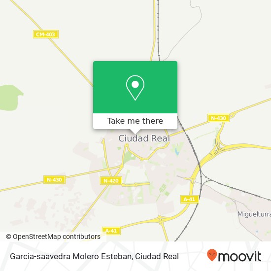 Garcia-saavedra Molero Esteban map