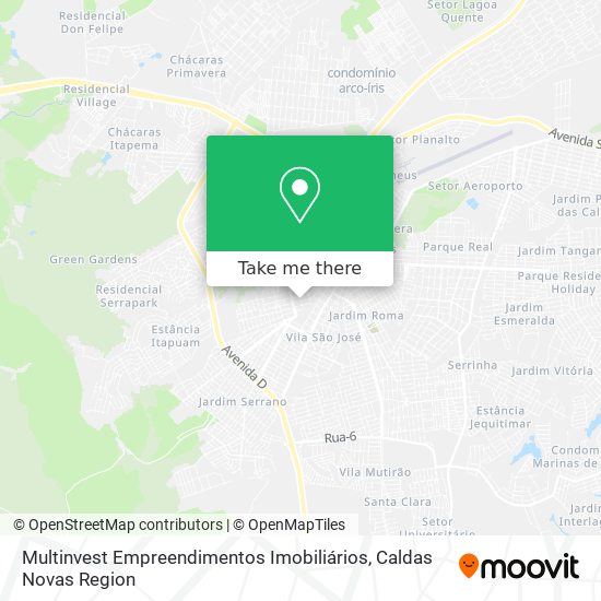 Multinvest Empreendimentos Imobiliários map