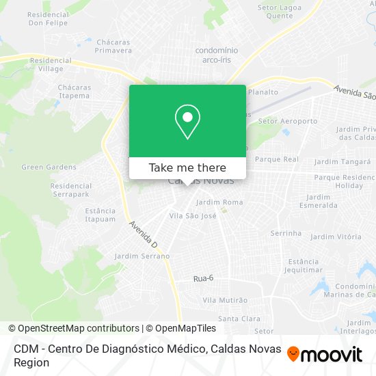 Mapa CDM - Centro De Diagnóstico Médico