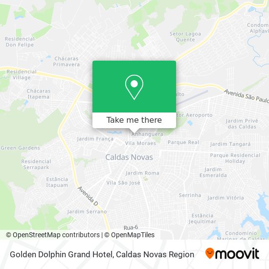 Golden Dolphin Grand Hotel map