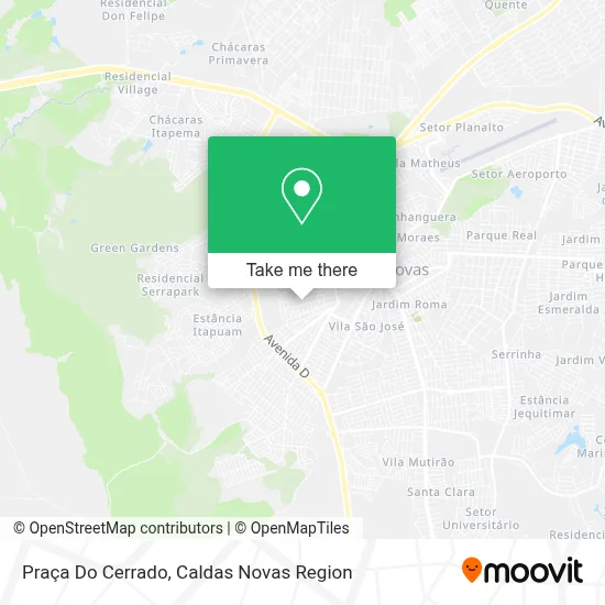 Praça Do Cerrado map
