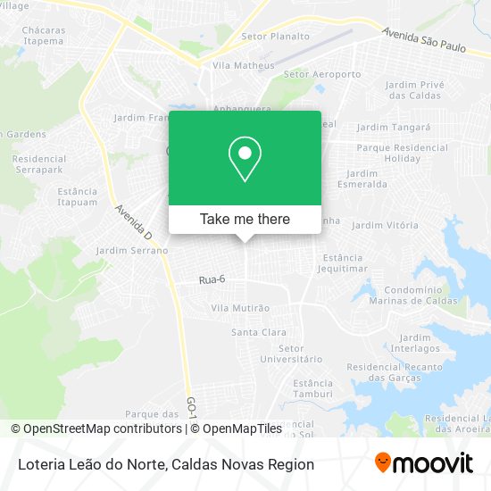 Loteria Leão do Norte map