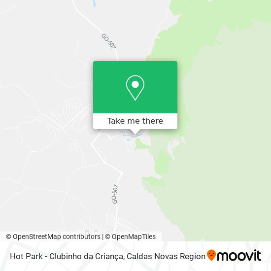 Hot Park - Clubinho da Criança map