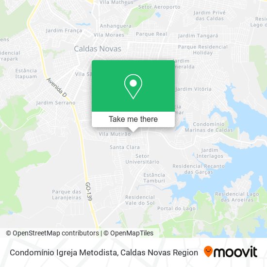 Condomínio Igreja Metodista map