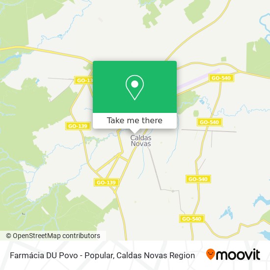 Farmácia DU Povo - Popular map