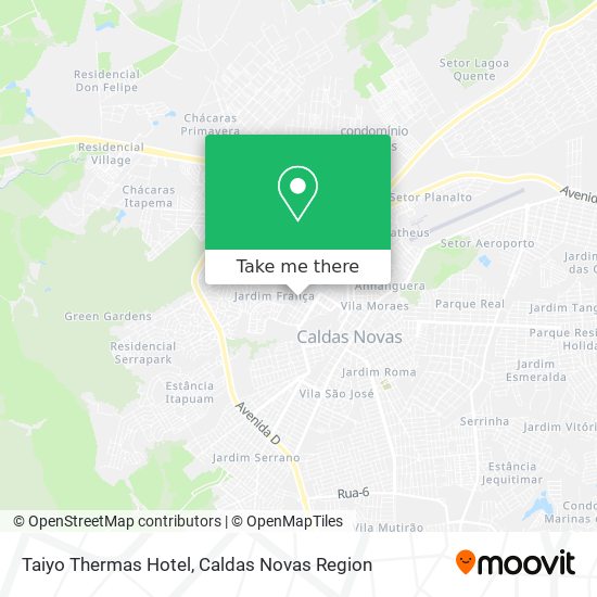 Taiyo Thermas Hotel map