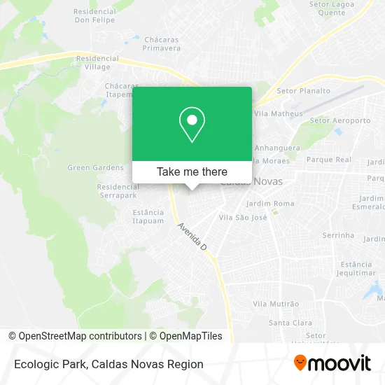 Ecologic Park map