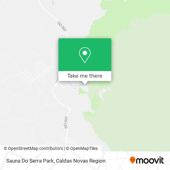 Sauna Do Serra Park map