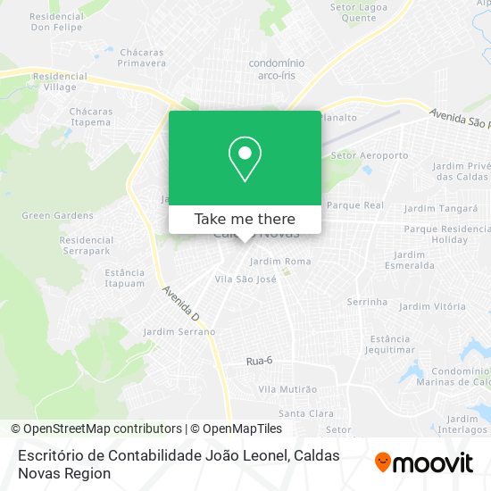 Escritório de Contabilidade João Leonel map