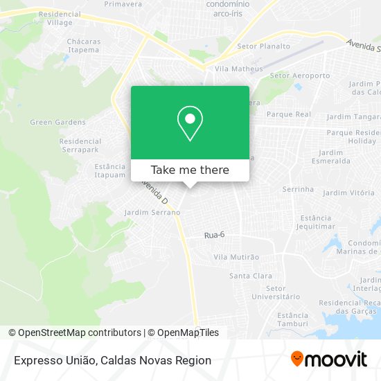 Expresso União map