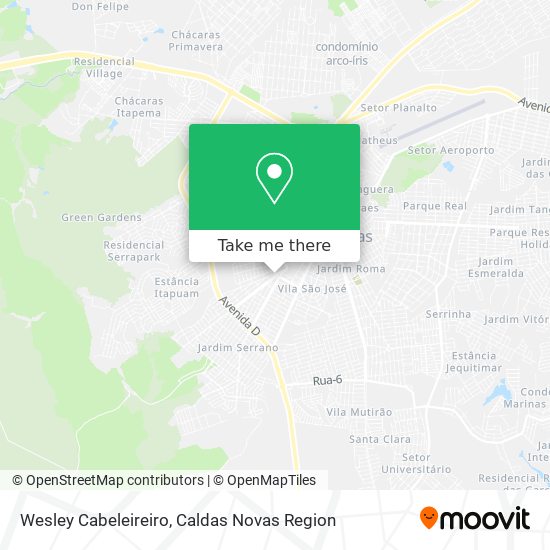 Wesley Cabeleireiro map