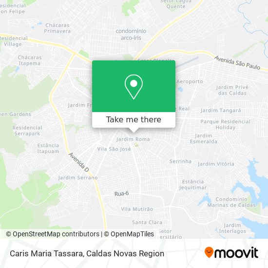 Caris Maria Tassara map
