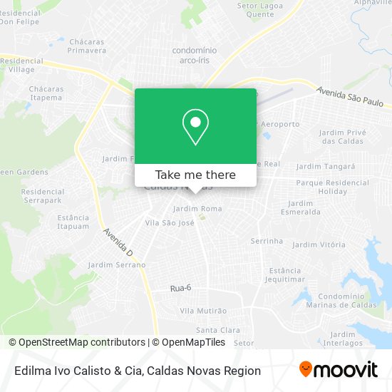 Edilma Ivo Calisto & Cia map