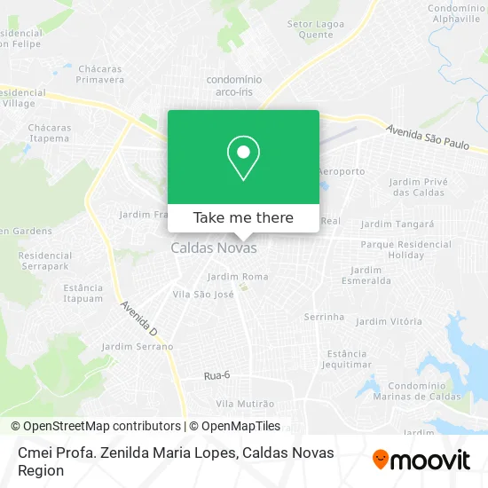Cmei Profa. Zenilda Maria Lopes map