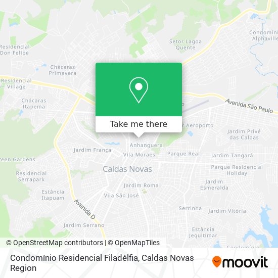 Condomínio Residencial Filadélfia map