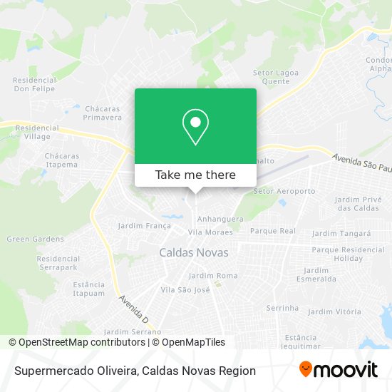 Mapa Supermercado Oliveira