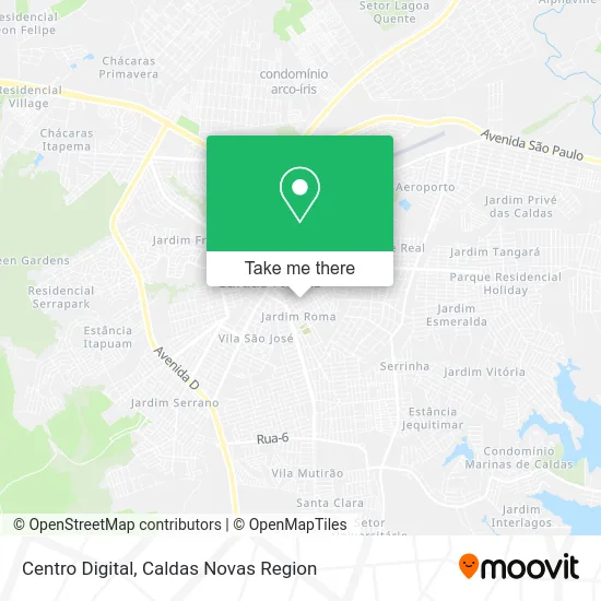 Centro Digital map
