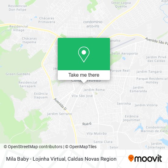 Mapa Mila Baby - Lojinha Virtual