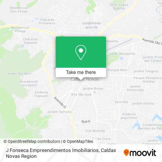 J Fonseca Empreendimentos Imobiliários map