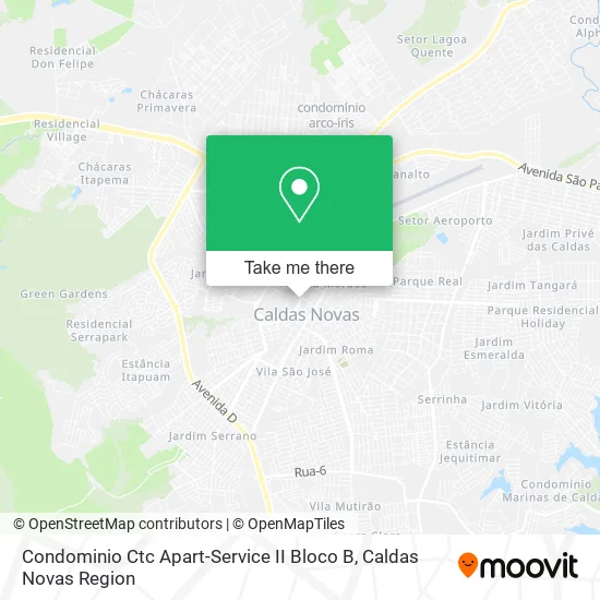 Condominio Ctc Apart-Service II Bloco B map