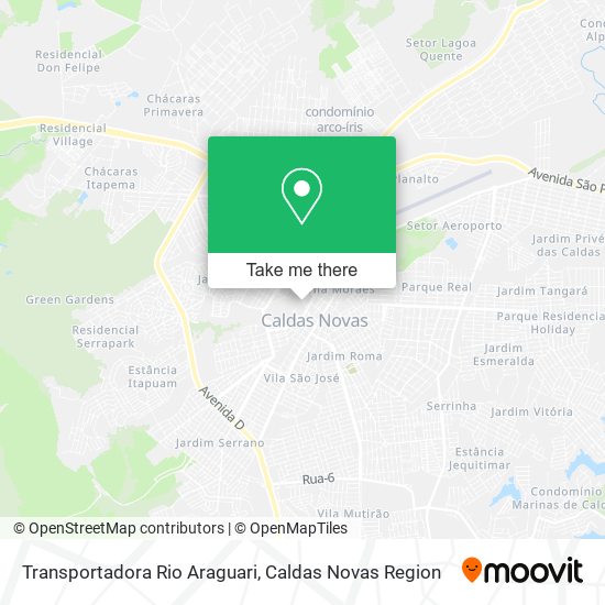 Transportadora Rio Araguari map