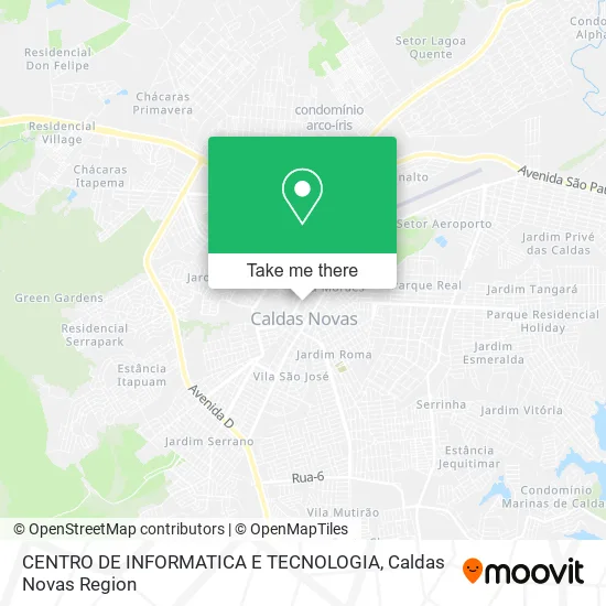 CENTRO DE INFORMATICA E TECNOLOGIA map
