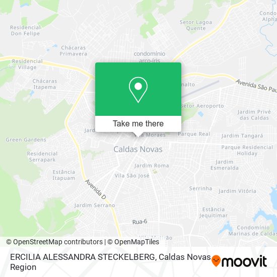 ERCILIA ALESSANDRA STECKELBERG map