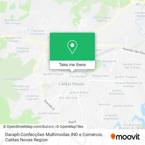Daraph Confecções Multimodas IND e Comércio map