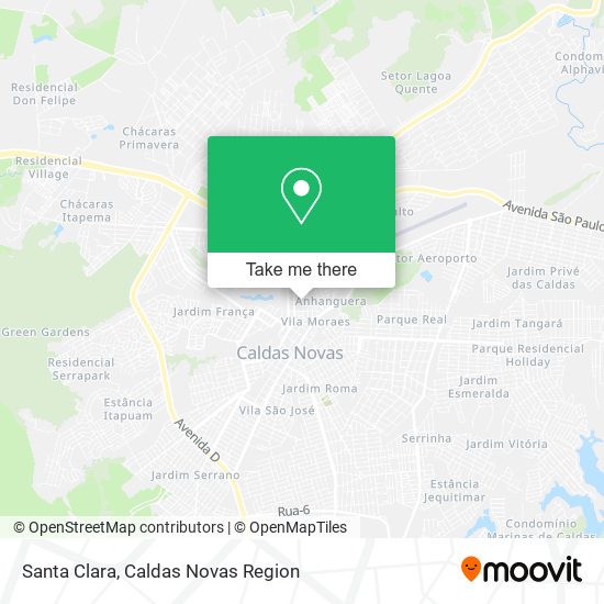 Mapa Santa Clara