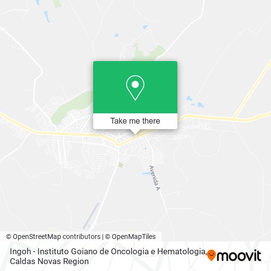 Ingoh - Instituto Goiano de Oncologia e Hematologia map