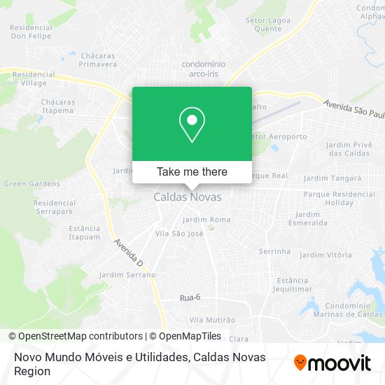 Novo Mundo Móveis e Utilidades map