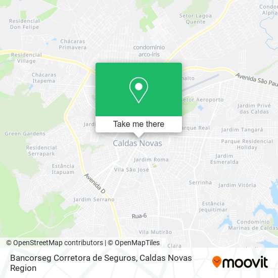 Bancorseg Corretora de Seguros map